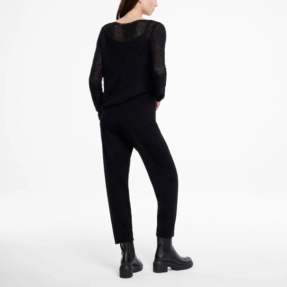NEW Sarah Pacini Joggers Black - Picture 4 of 9